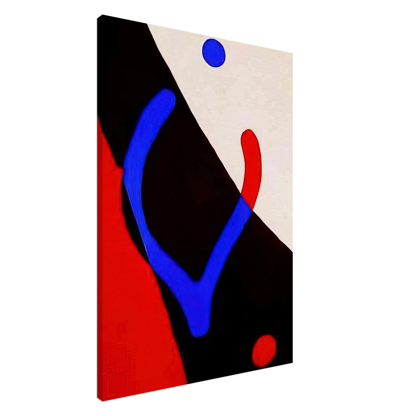 Jean Arp - Frond and navel Canvas - 20x30 cm / 8x12 inches-canvas