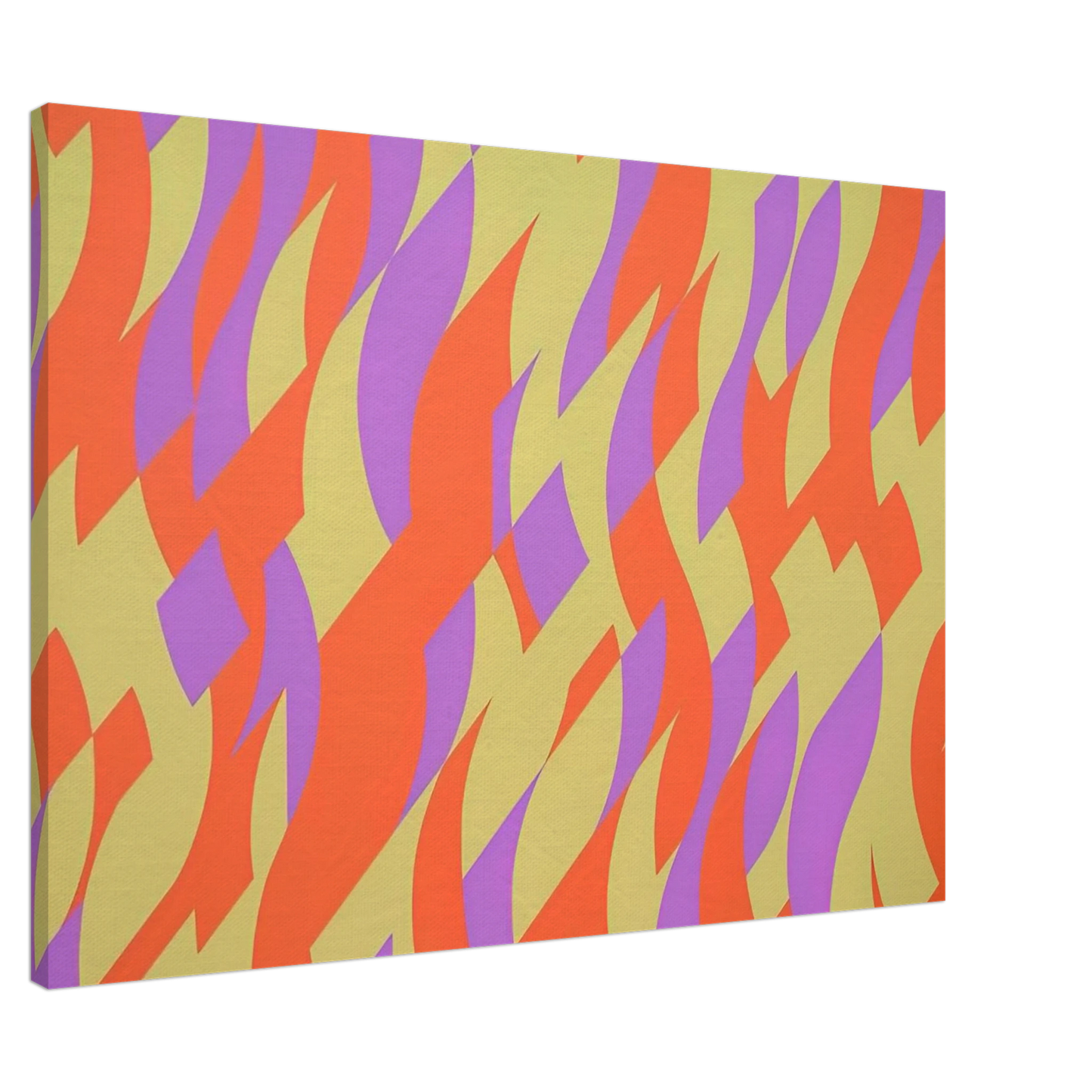 Bridget Riley - CARNIVAL 2000 Canvas - 20x30 cm / 8x12 inches-canvas