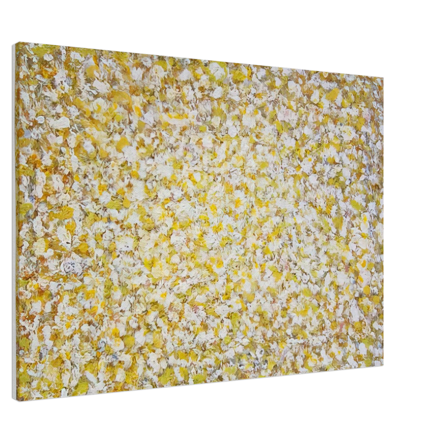 Richard Pousette-Dart - Serpentine Saffron Canvas - 20x30 cm / 8x12 inches-canvas