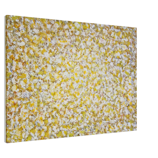 Richard Pousette-Dart - Serpentine Saffron Canvas - 20x30 cm / 8x12 inches-canvas