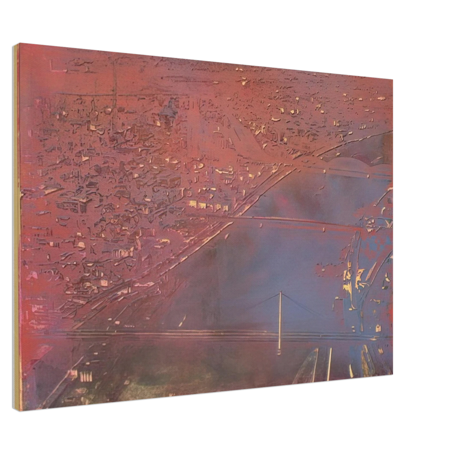 Dieter Roth - Cologne - 1970 Canvas - 20x30 cm / 8x12 inches-canvas