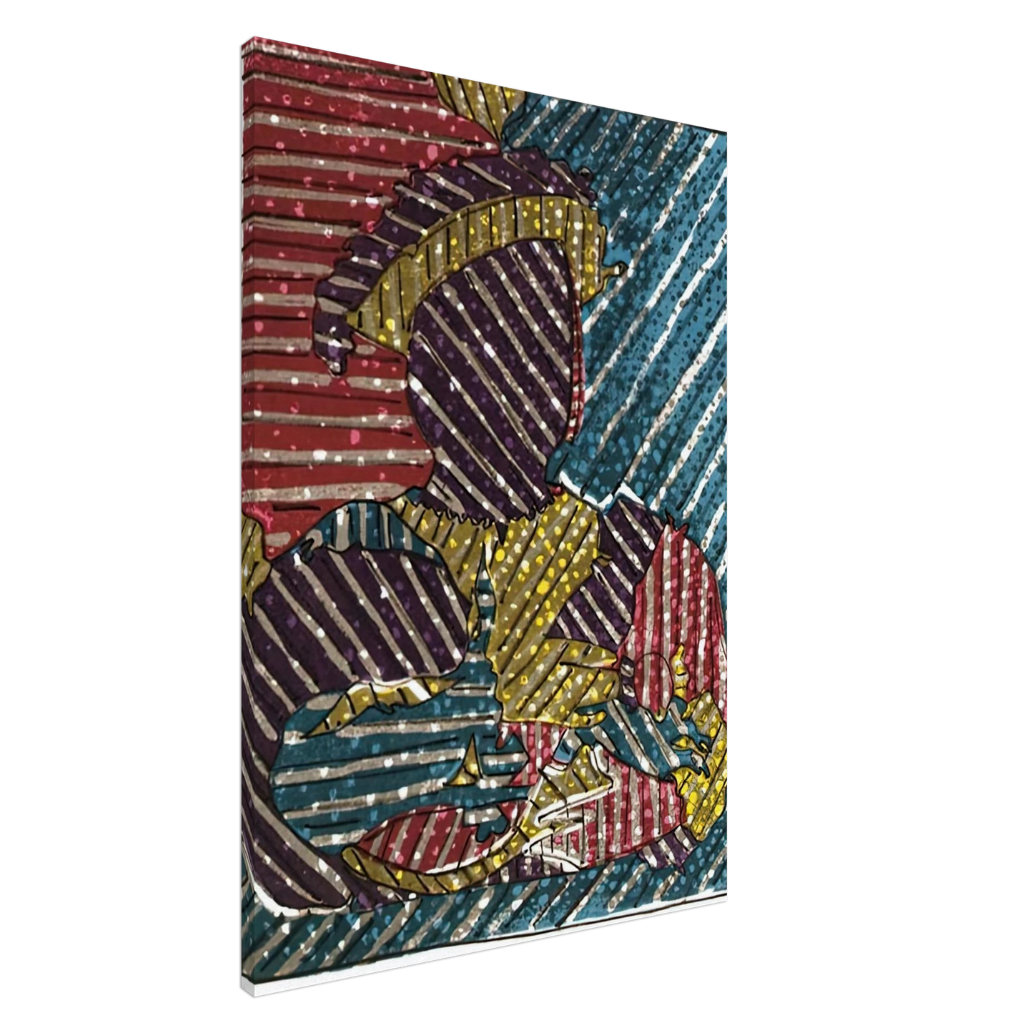 Jasper Johns - AFTER HOLBEIN Canvas - 20x30 cm / 8x12 inches-canvas