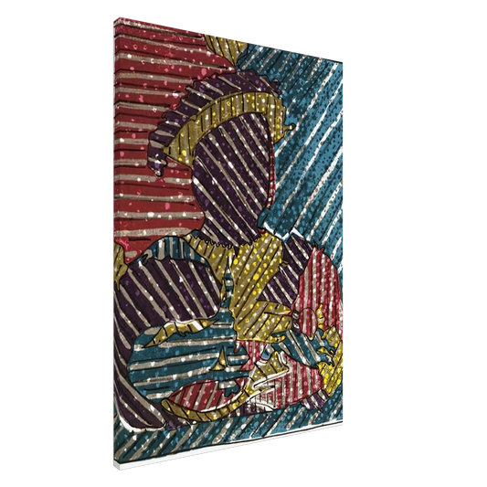 Jasper Johns - AFTER HOLBEIN Canvas - 20x30 cm / 8x12 inches-canvas