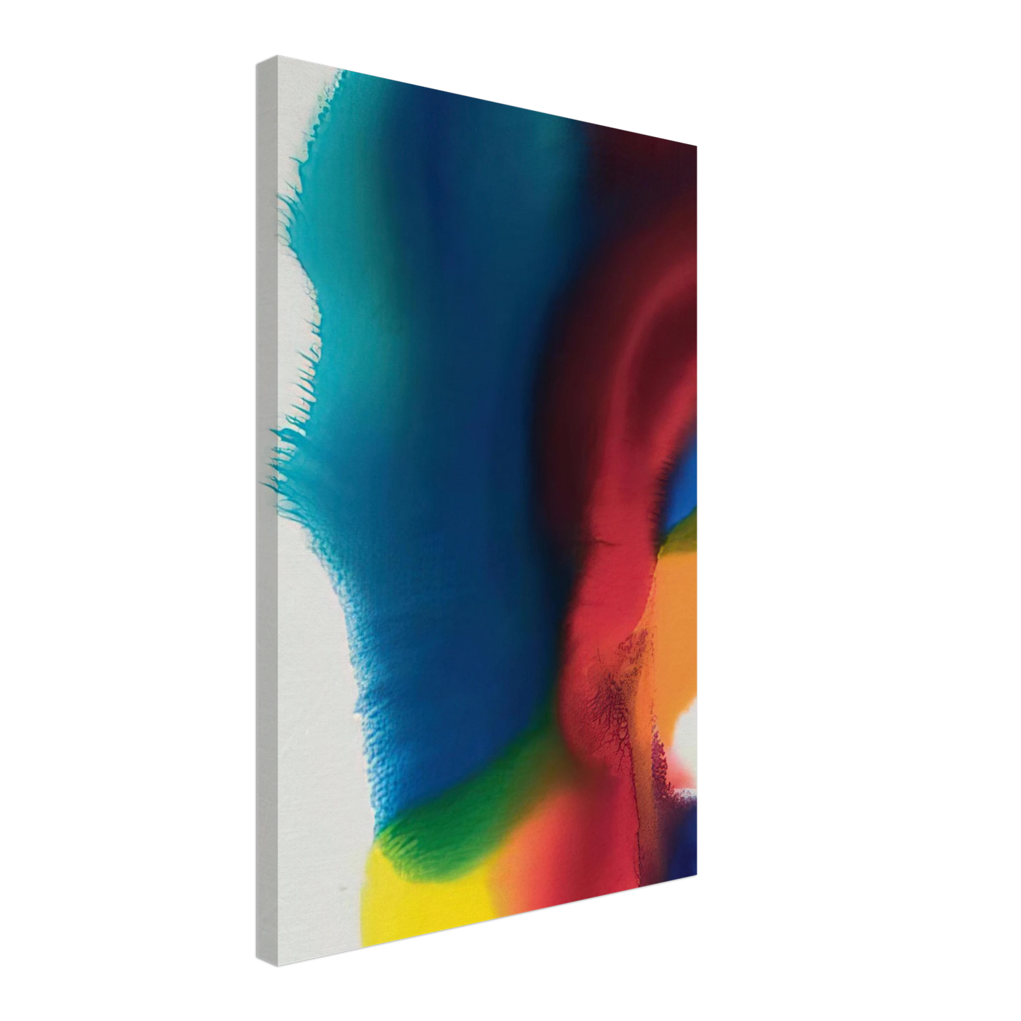 Paul Jenkins - Rainbow Bleed - Color Field Painting, Lyrical Abstraction Canvas - 40x60 cm / 16x24 inches-canvas