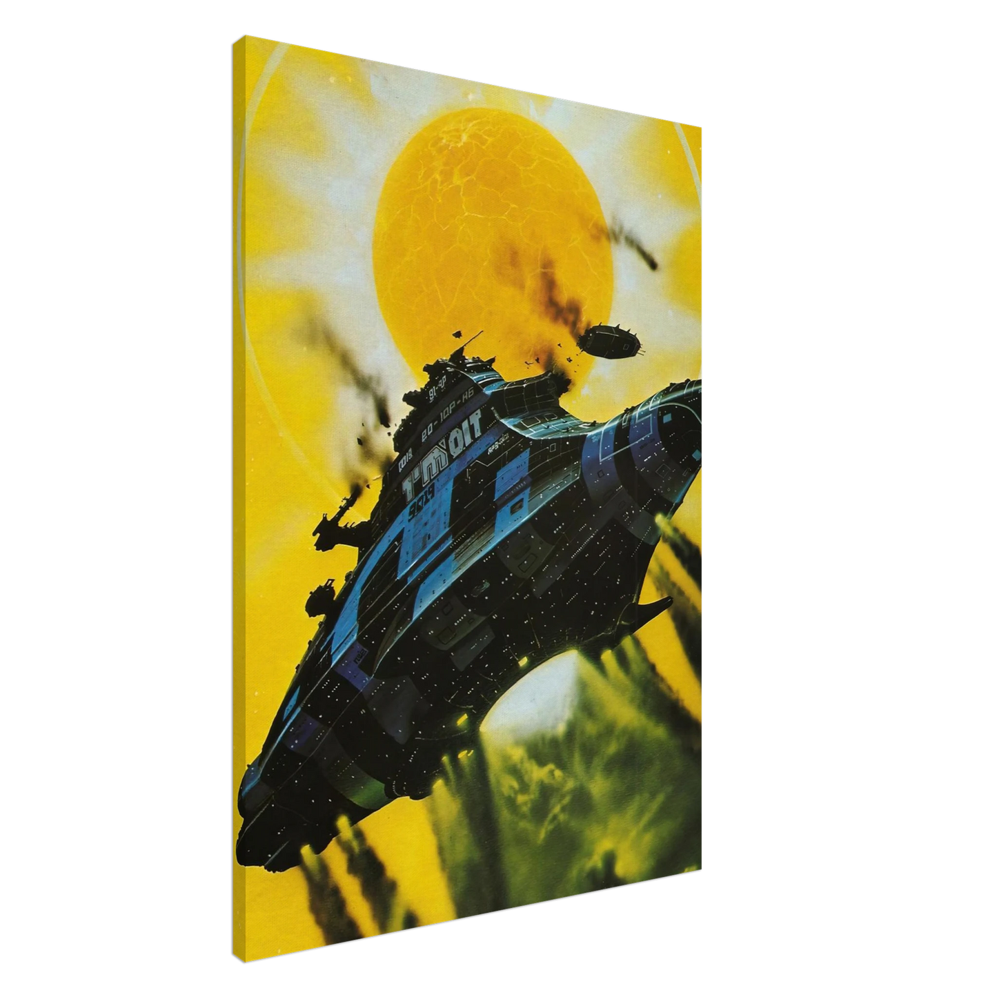 Chris Foss - Chris Foss Canvas - 20x30 cm / 8x12 inches-canvas