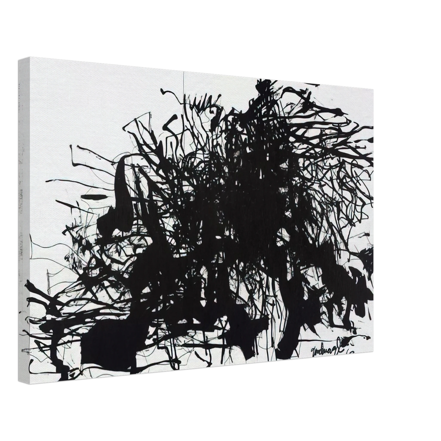 Robert Goodnough - Nomads - 1960 Canvas - 70x100 cm / 28x40 inches-canvas