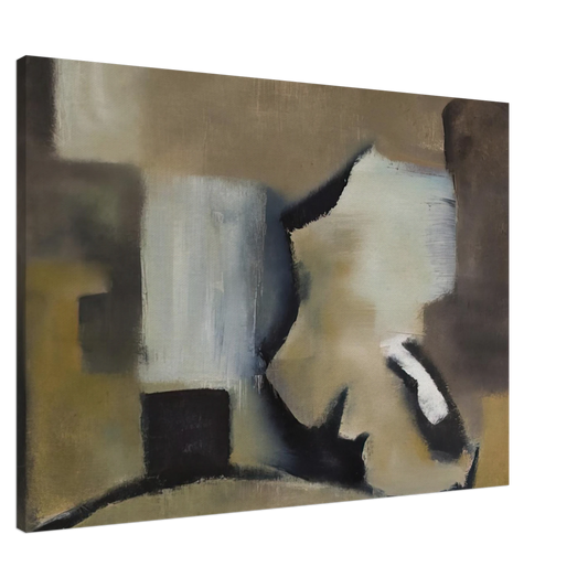 Theodoros Stamos - Beyond Emperors - 1952 Canvas - 20x30 cm / 8x12 inches-canvas