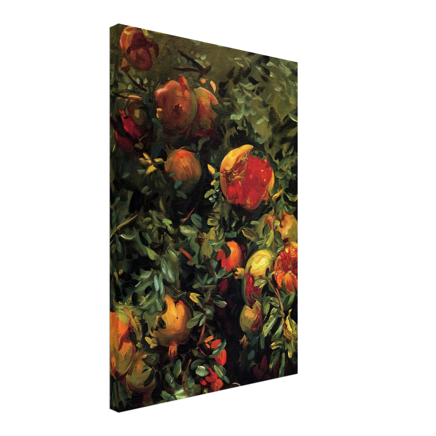 John Singer Sargent - Pomegranates, Majorca Canvas - 70x100 cm / 28x40 inches-canvas
