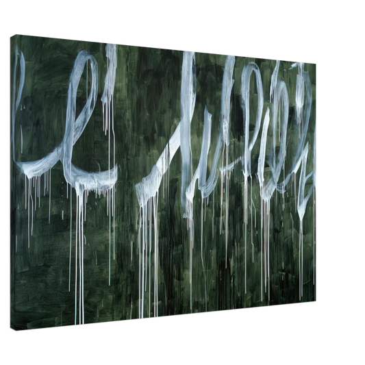 Cy Twombly - III Notes From Salalah  Note I  Canvas - 20x30 cm / 8x12 inches-canvas