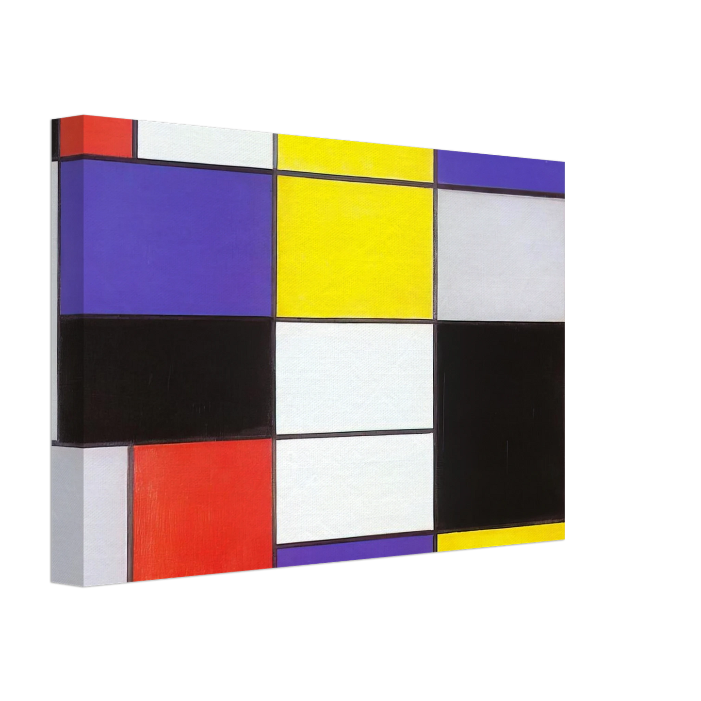 Piet Mondrian - Composition A Canvas - 70x100 cm / 28x40 inches-canvas
