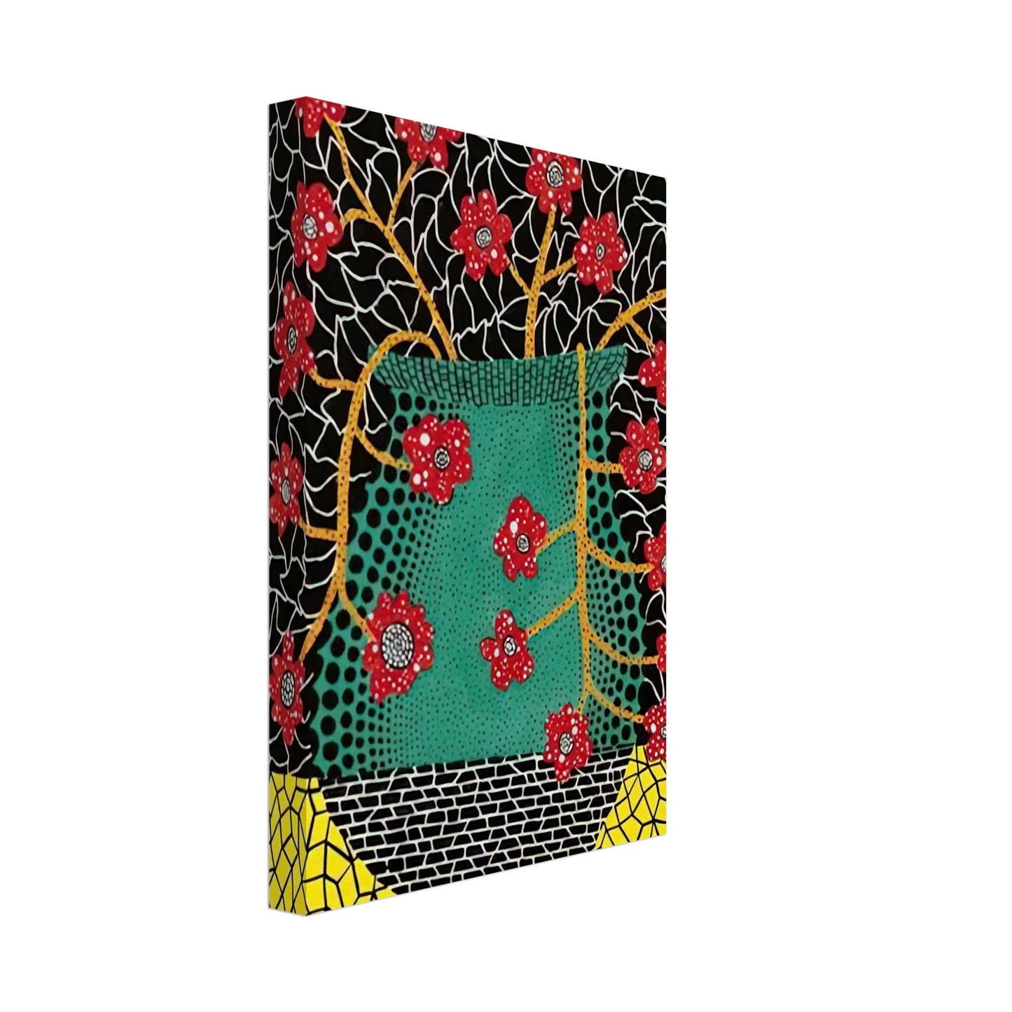 Yayoi Kusama - FLOWERS 1983 Canvas - 40x60 cm / 16x24 inches-canvas