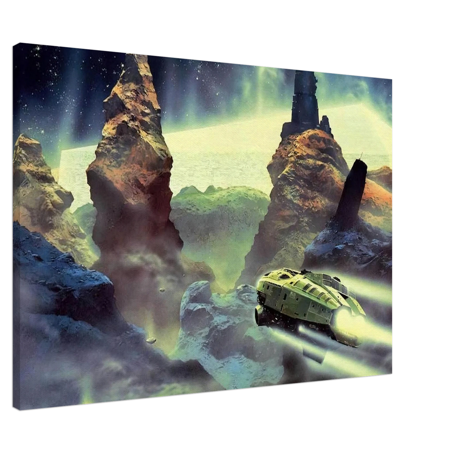 Chris Foss - Chris Foss Canvas - 20x30 cm / 8x12 inches-canvas