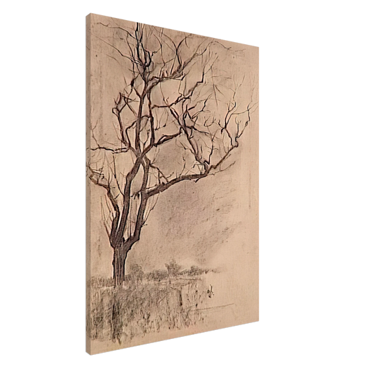 Piet Mondrian - Design for the Church of St. Jacob Canvas - 20x30 cm / 8x12 inches-canvas