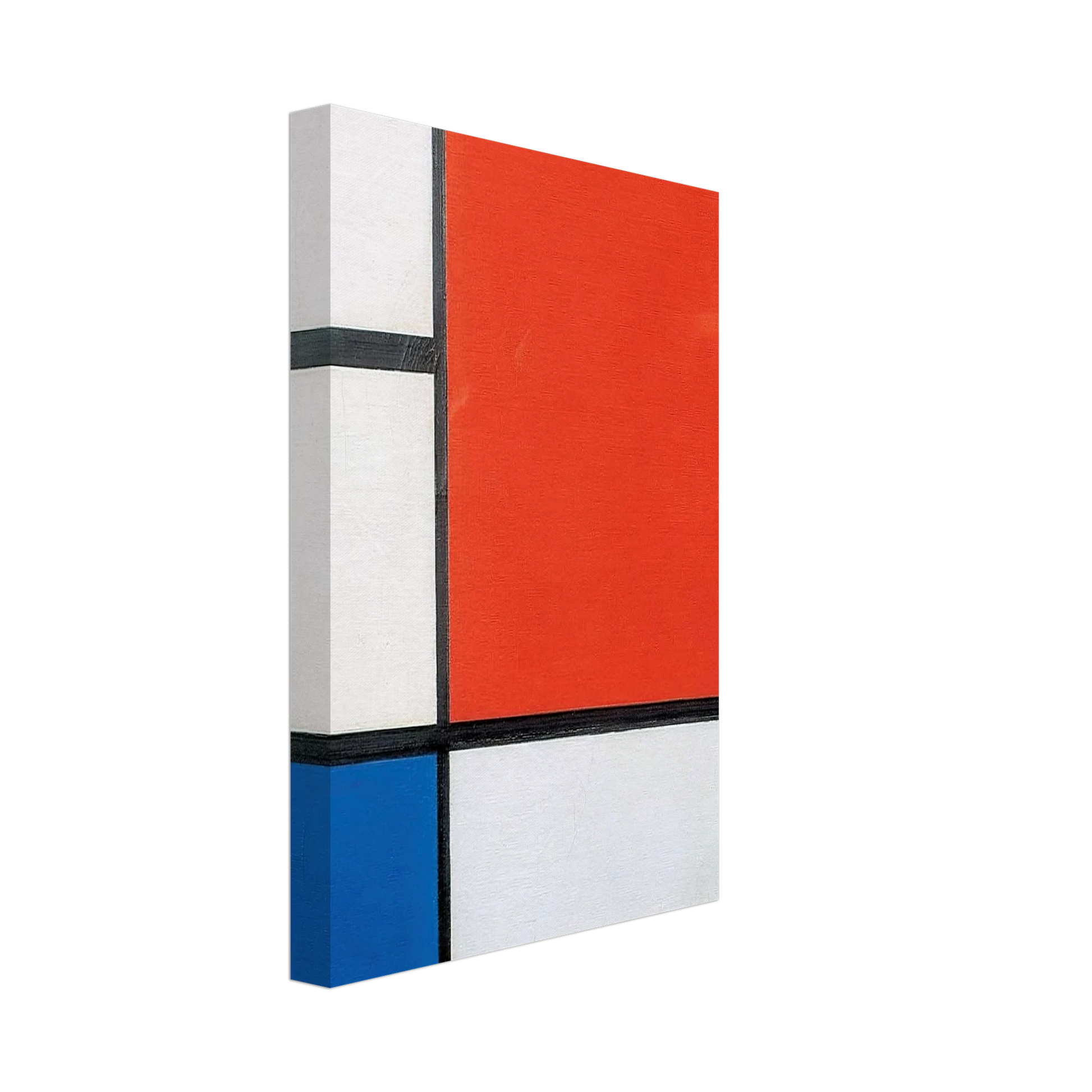 Piet Mondrian - Composition 2 Canvas - 40x60 cm / 16x24 inches-canvas