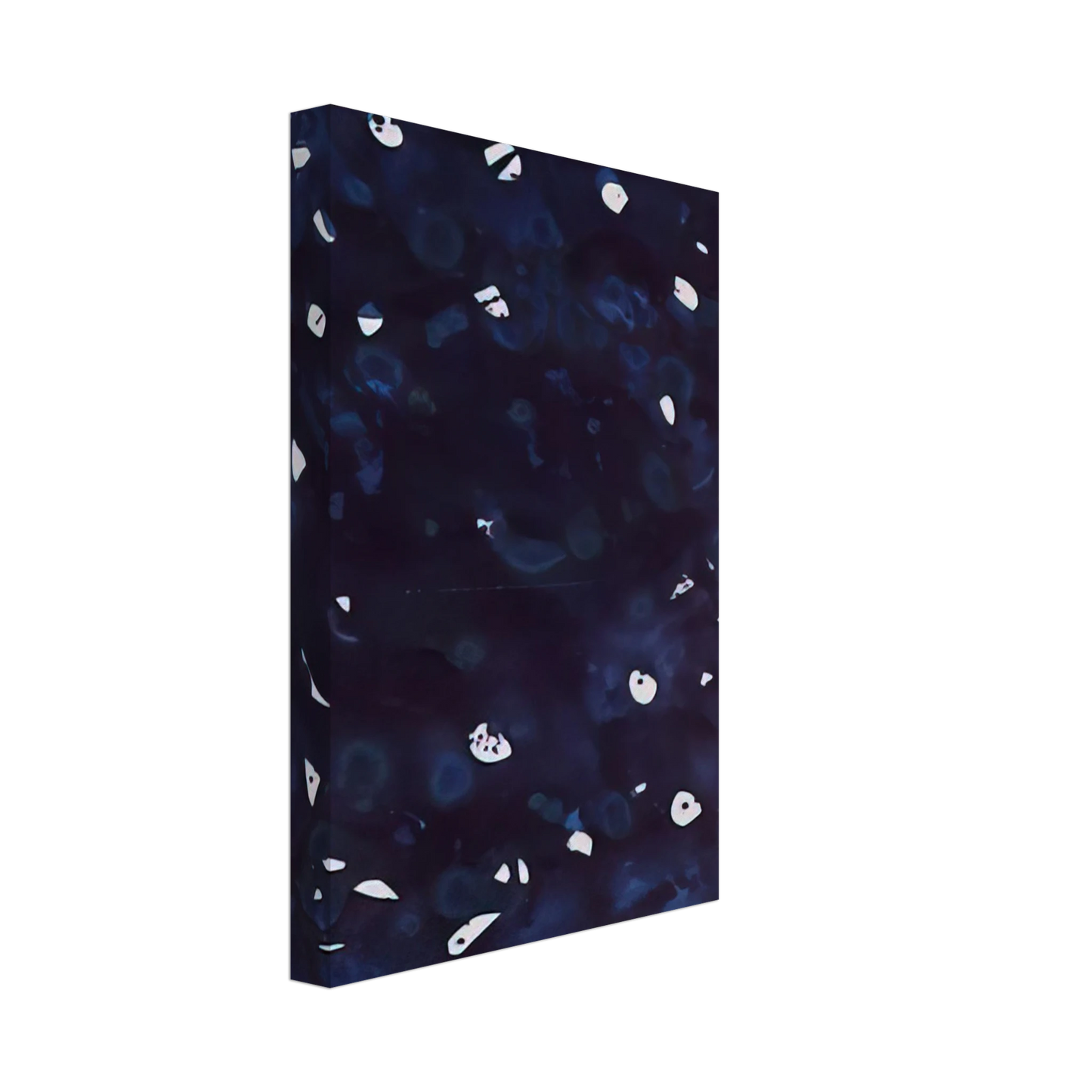 Sam Francis - Untitled  Dark Blue-Green  Canvas - 40x60 cm / 16x24 inches-canvas