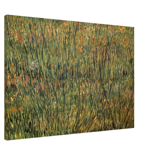 Vincent van Gogh - Pasture in Bloom Canvas - 20x30 cm / 8x12 inches-canvas