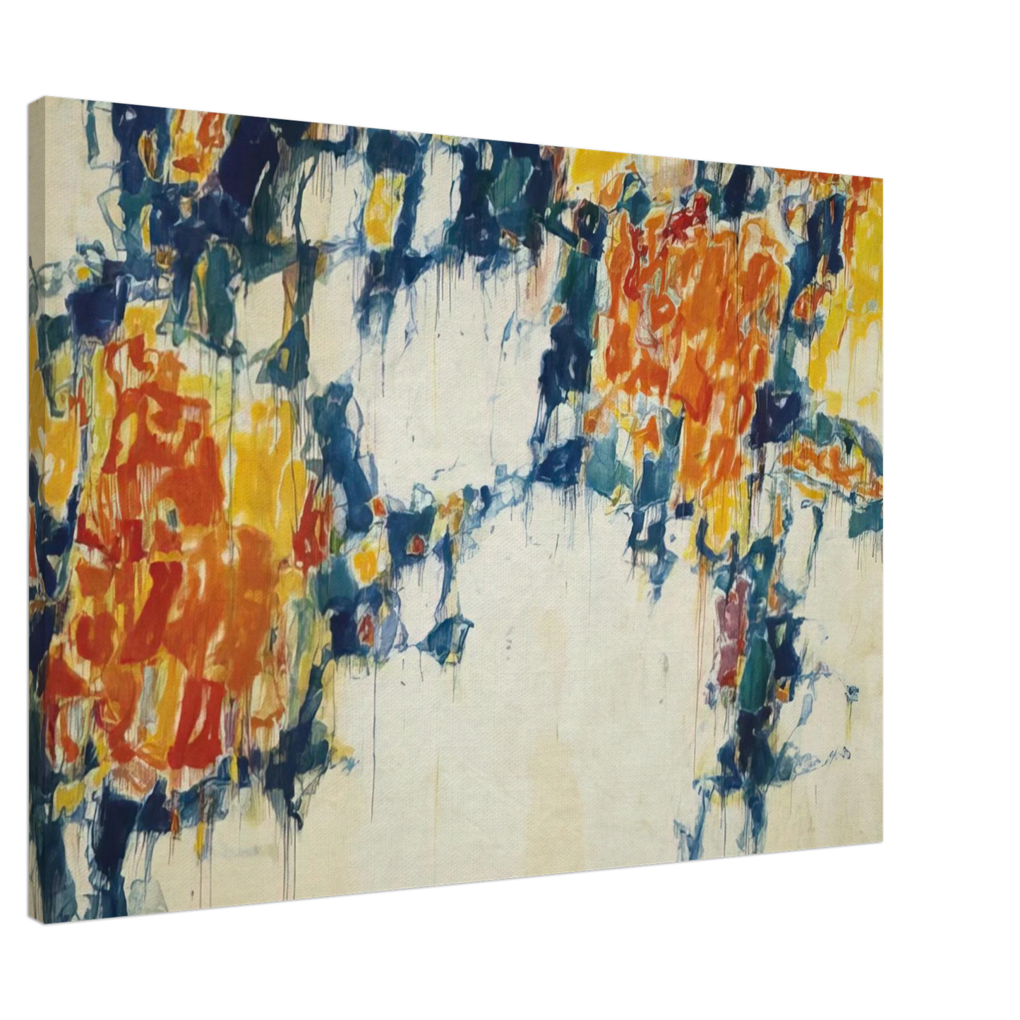 Sam Francis - Basel Mural I Canvas - 20x30 cm / 8x12 inches-canvas