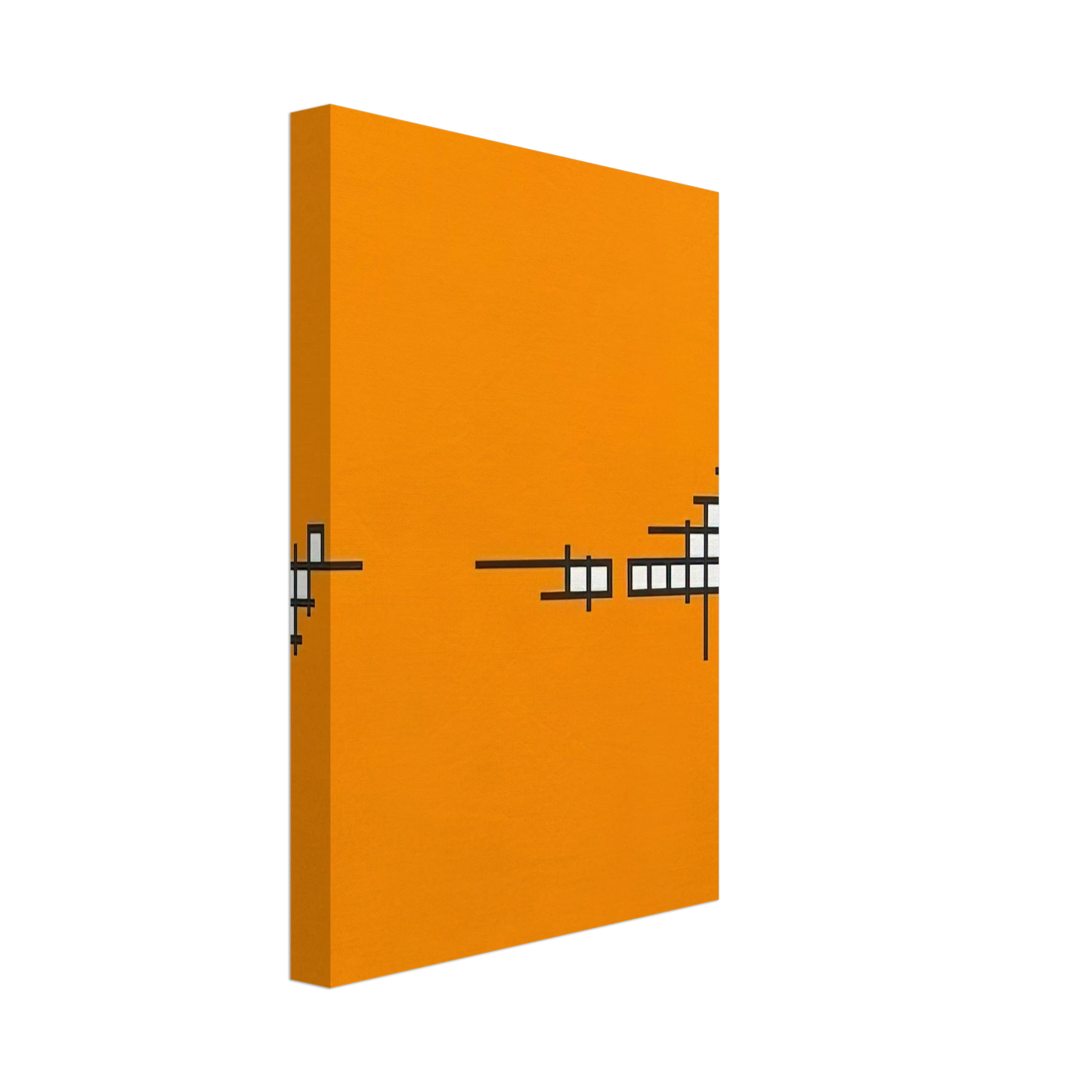 Nicholas Krushenick - Wire Mill - 1973 Canvas - 70x100 cm / 28x40 inches-canvas