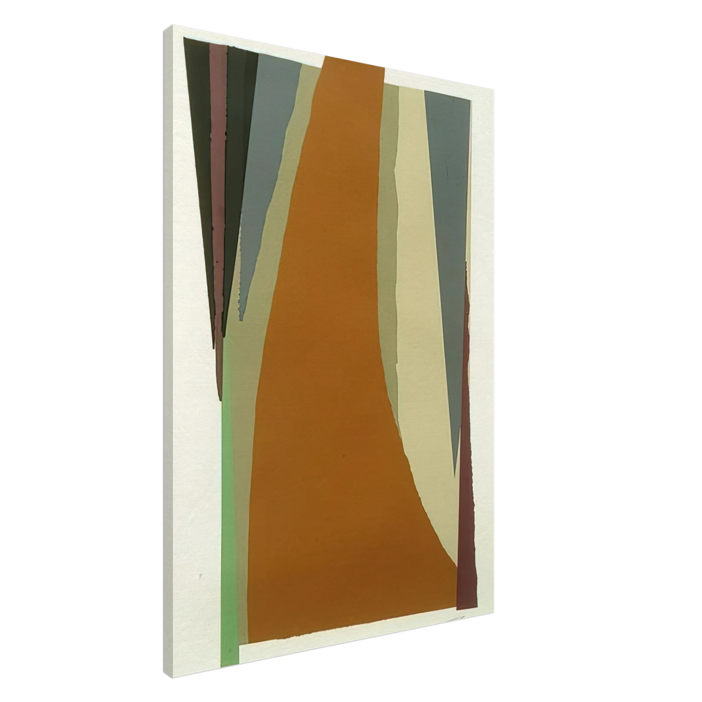 Larry Zox - Untitled - Lyrical Abstraction Canvas - 20x30 cm / 8x12 inches-canvas