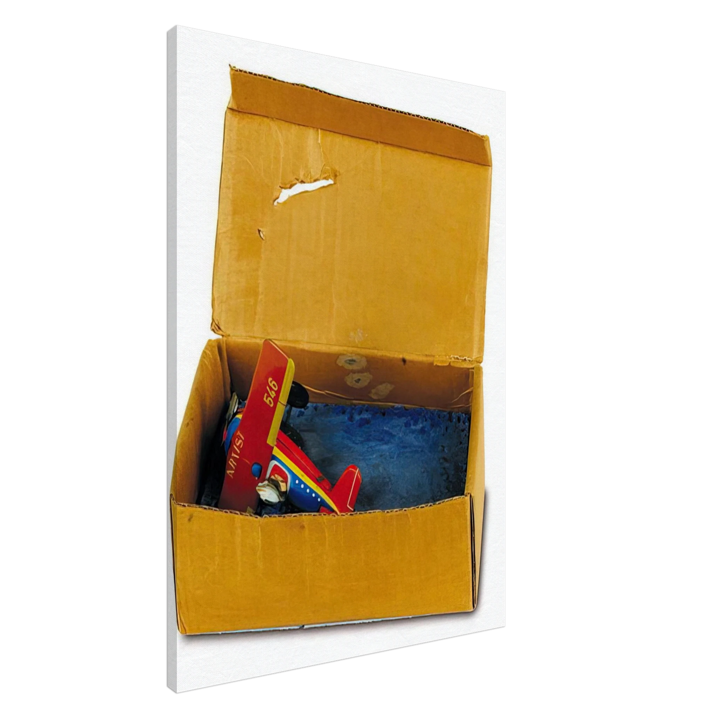 Dieter Roth - Ins Meer - 1970 Canvas - 20x30 cm / 8x12 inches-canvas