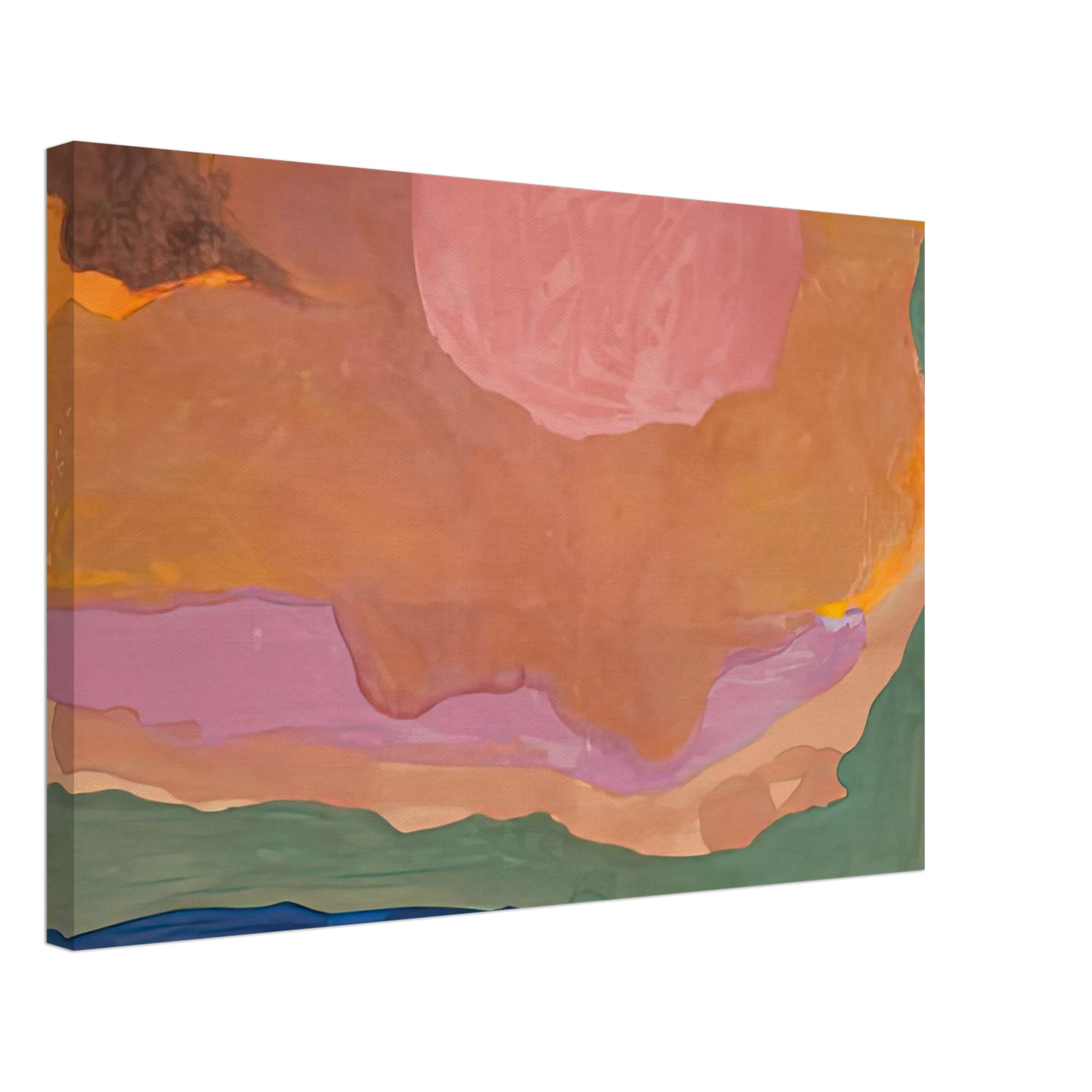 Helen Frankenthaler - Flood, 1967- Canvas - 40x60 cm / 16x24 inches-canvas