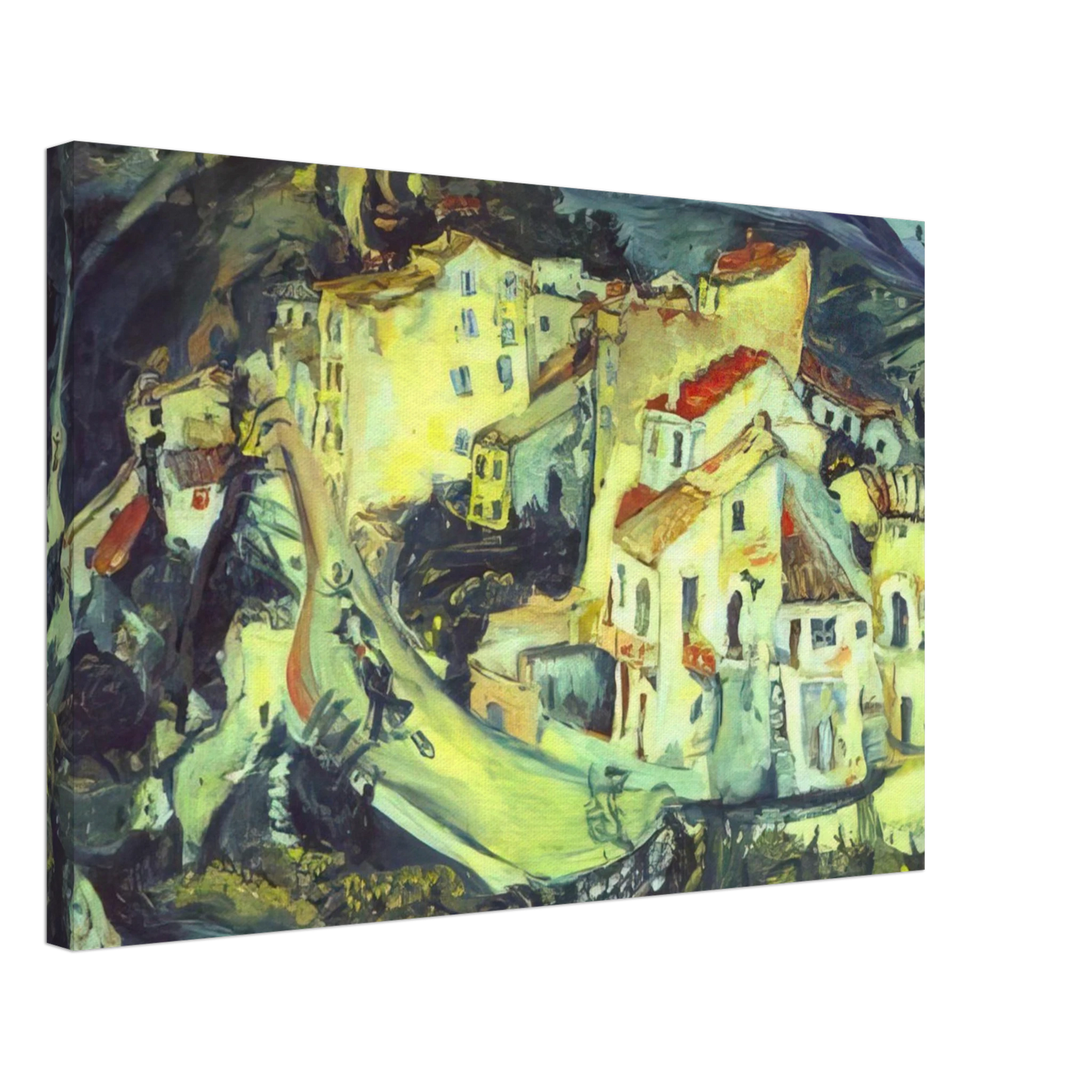 Chaim Soutine - LANDSCAPE OF CAGNES Canvas - 40x60 cm / 16x24 inches-canvas