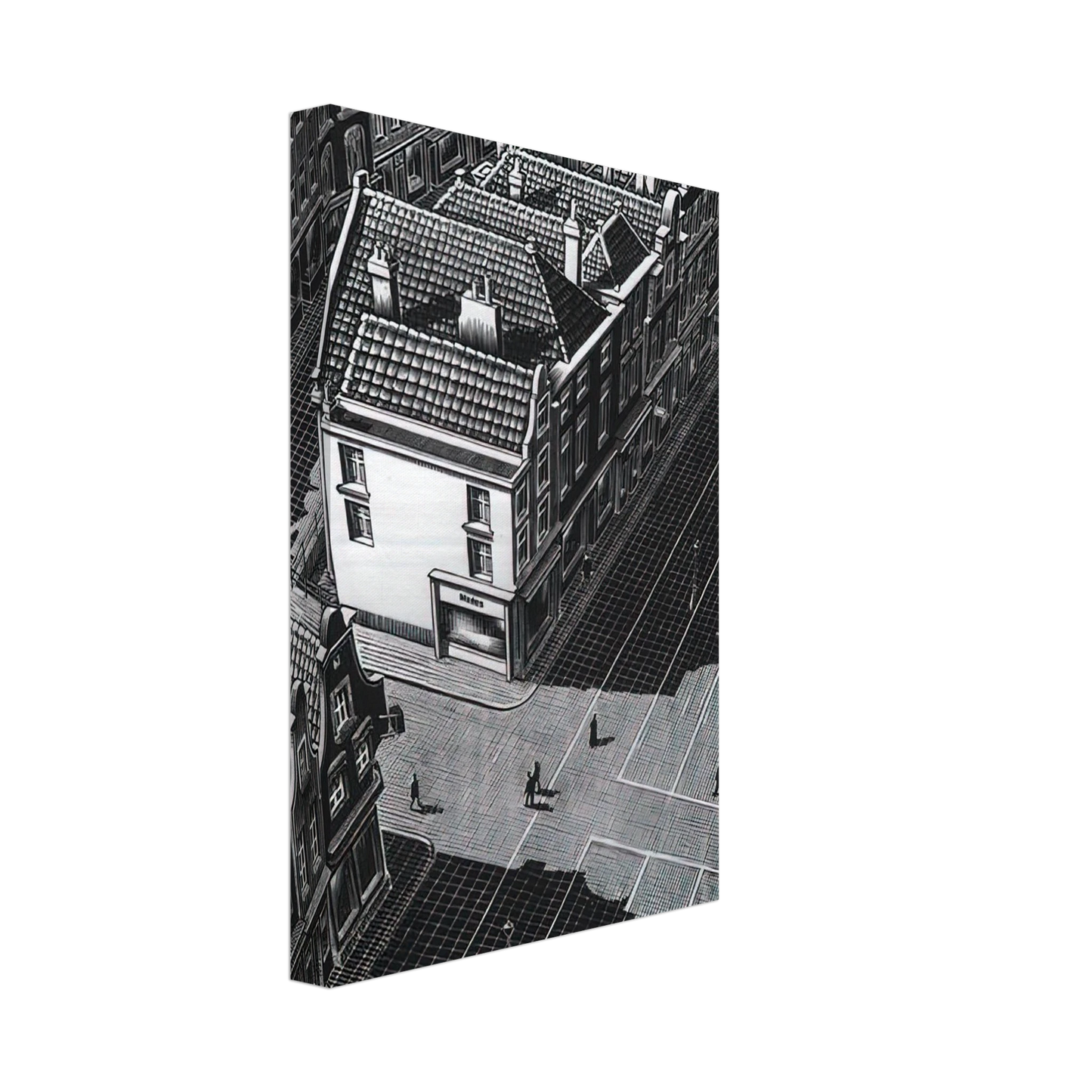 MC Escher - DELFT Canvas - 40x60 cm / 16x24 inches-canvas