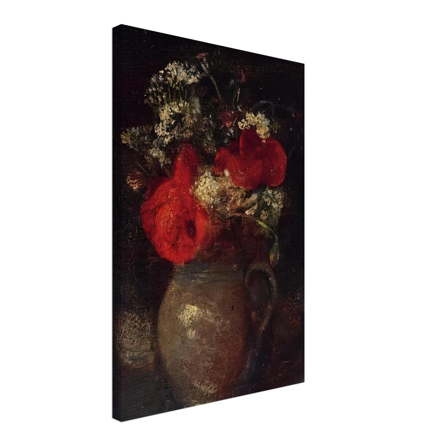 Odilon Redon - BOUQUET Canvas - 70x100 cm / 28x40 inches-canvas