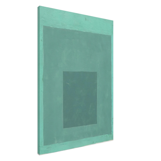 Josef Albers - STUDY FOR HOMAGE TO THE SQUARE 1 Canvas - 20x30 cm / 8x12 inches-canvas