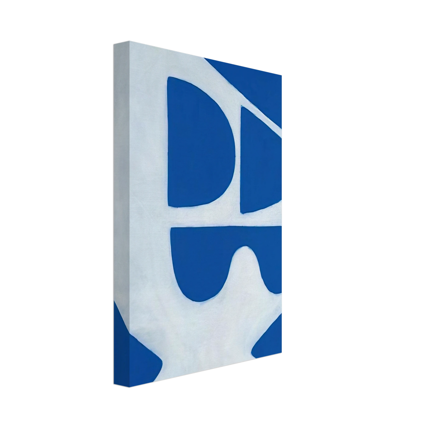 William Scott - Berlin Blues 6 - 1966 Canvas - 70x100 cm / 28x40 inches-canvas