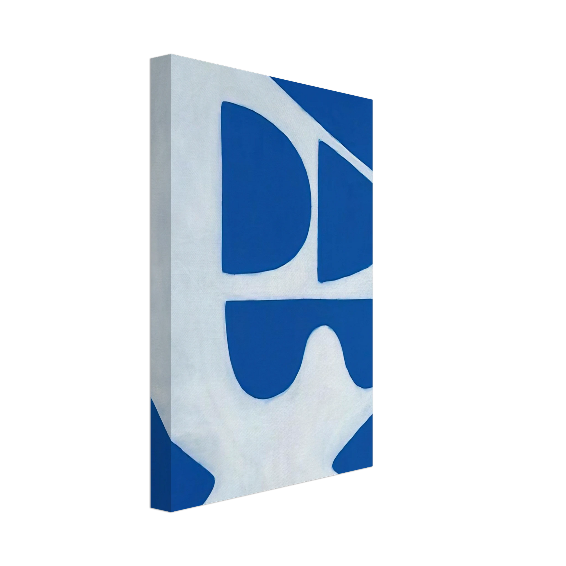 William Scott - Berlin Blues 6 - 1966 Canvas - 70x100 cm / 28x40 inches-canvas