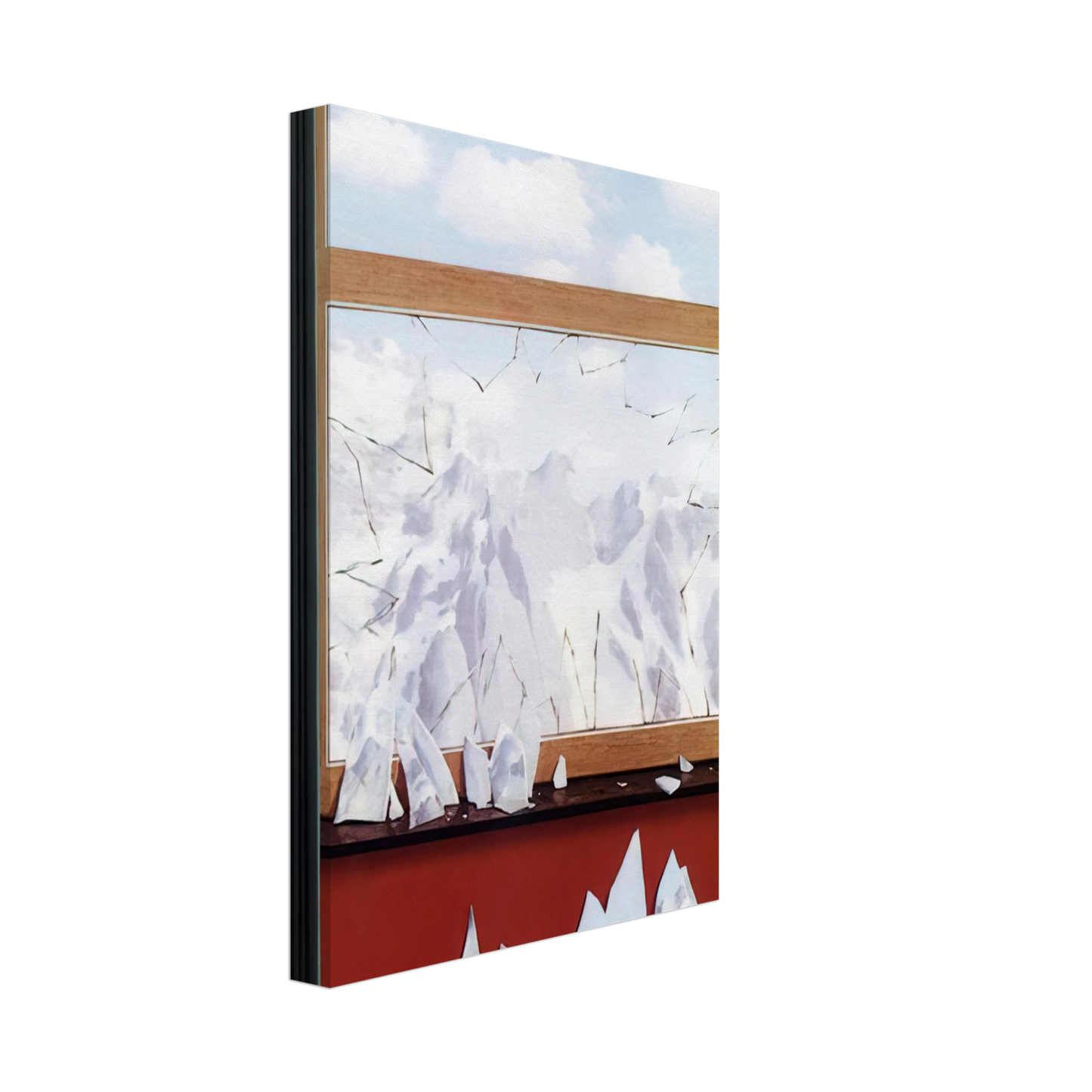 Rene Magritte - THE DOMAIN OF ARNHEIM 1949 Canvas - 40x60 cm / 16x24 inches-canvas