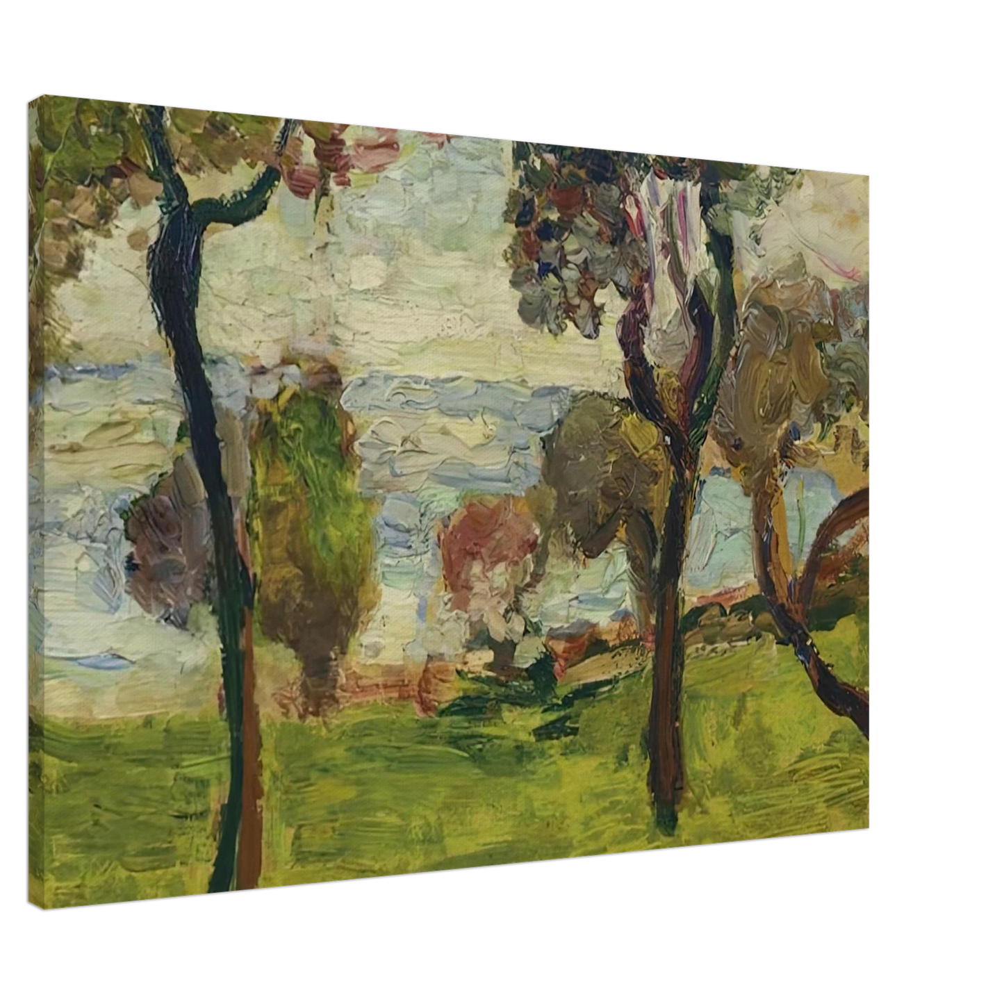Henri Matisse - PAYSAGE 1898 Canvas - 20x30 cm / 8x12 inches-canvas