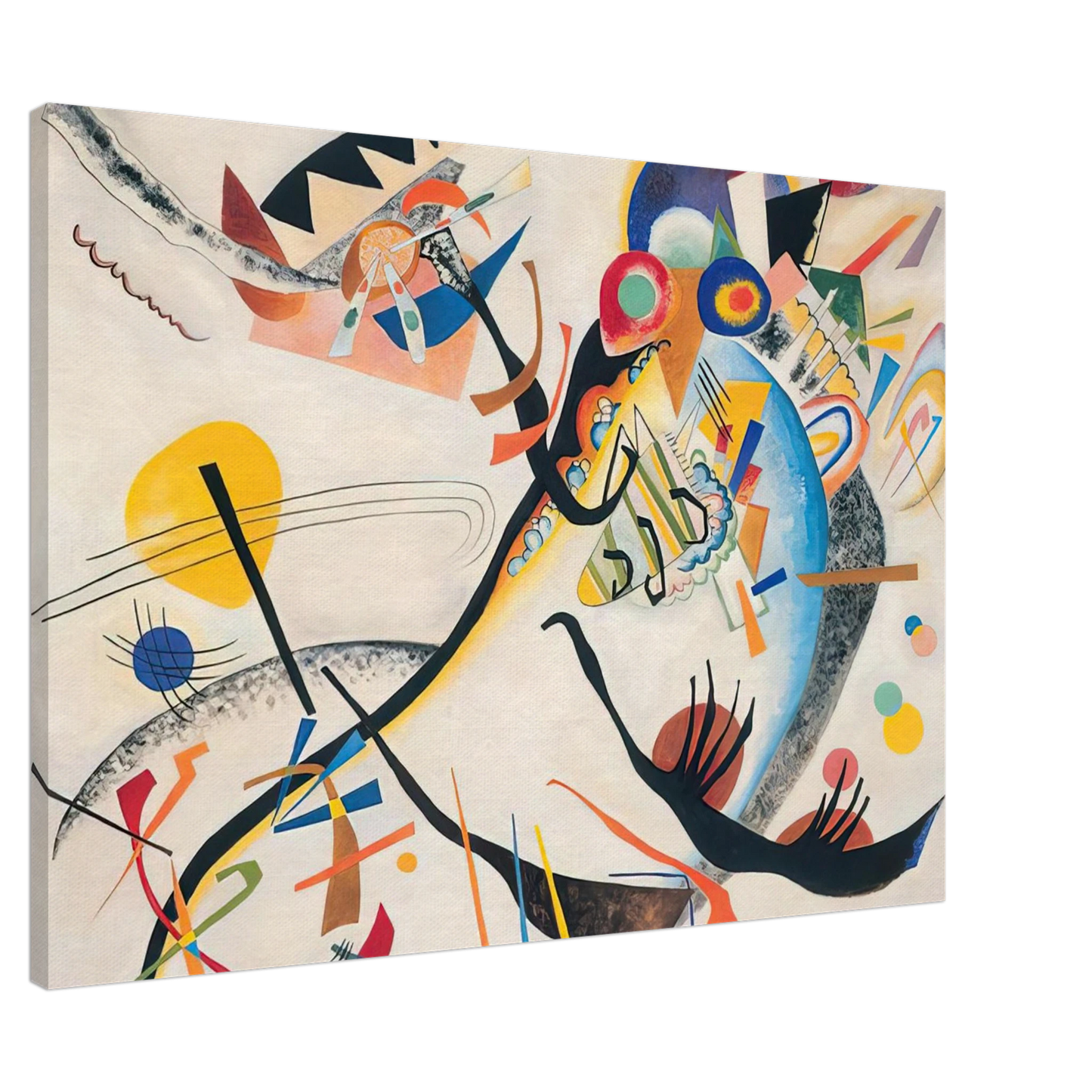 Wassily Kandinsky - NOT_DETECTED_189361 Canvas - 20x30 cm / 8x12 inches-canvas