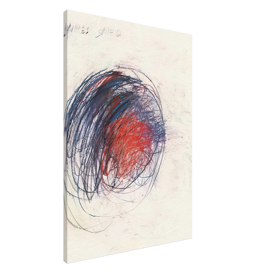 Cy Twombly - Fifty Days at Iliam. Shield of Achilles Canvas - 20x30 cm / 8x12 inches-canvas