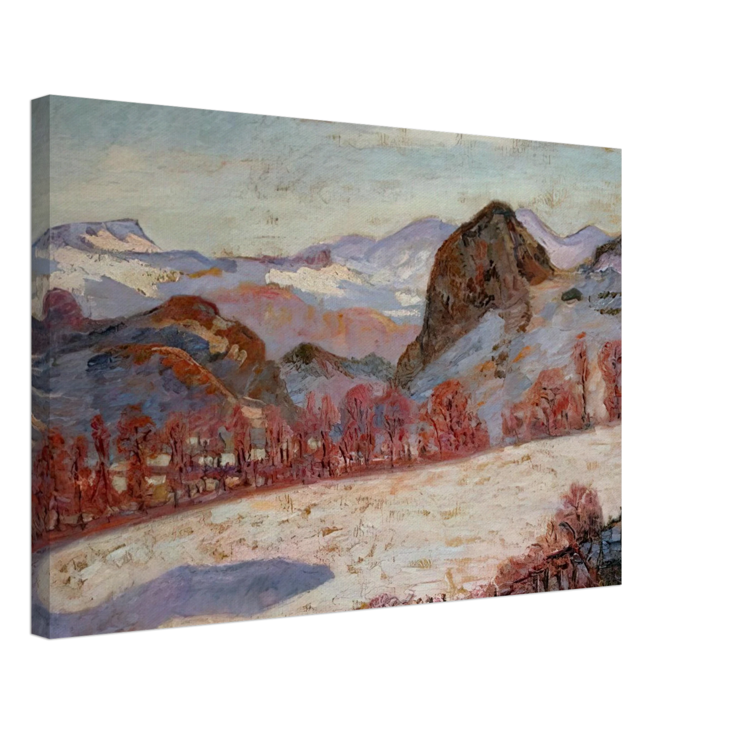 Armand Guillaumin - Saint-Sauves-d'Auvergne - 1900 France Canvas - 40x60 cm / 16x24 inches-canvas