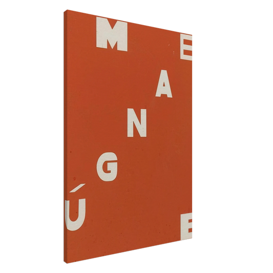 Helio Oiticica - Mangue Bangue - Neo-Concretism Canvas - 20x30 cm / 8x12 inches-canvas
