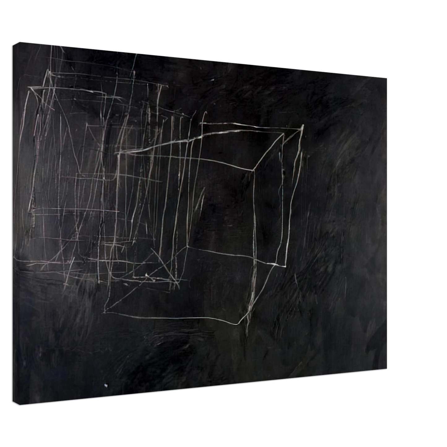 Cy Twombly - Night Watch Canvas - 20x30 cm / 8x12 inches-canvas