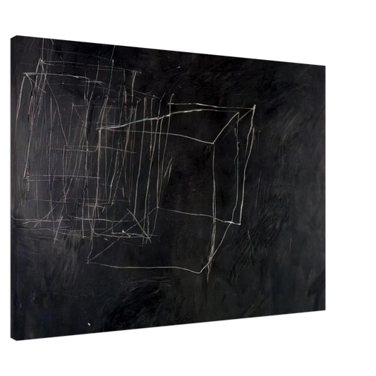 Cy Twombly - Night Watch Canvas - 20x30 cm / 8x12 inches-canvas