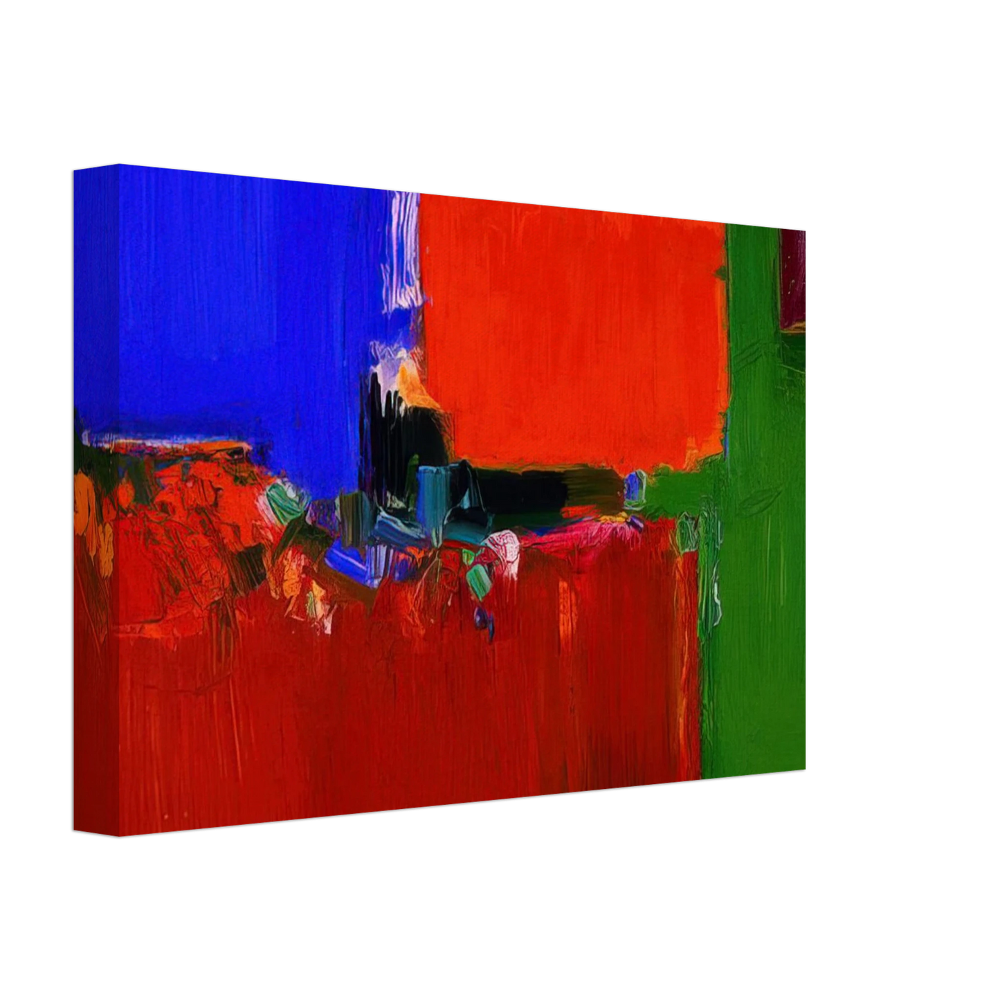 Hans Hofmann - Indian Summer Canvas - 40x60 cm / 16x24 inches-canvas