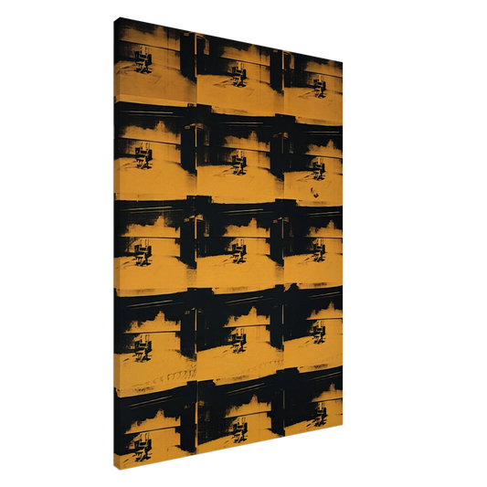 Andy Warhol - Orange Disaster Canvas - 20x30 cm / 8x12 inches-canvas