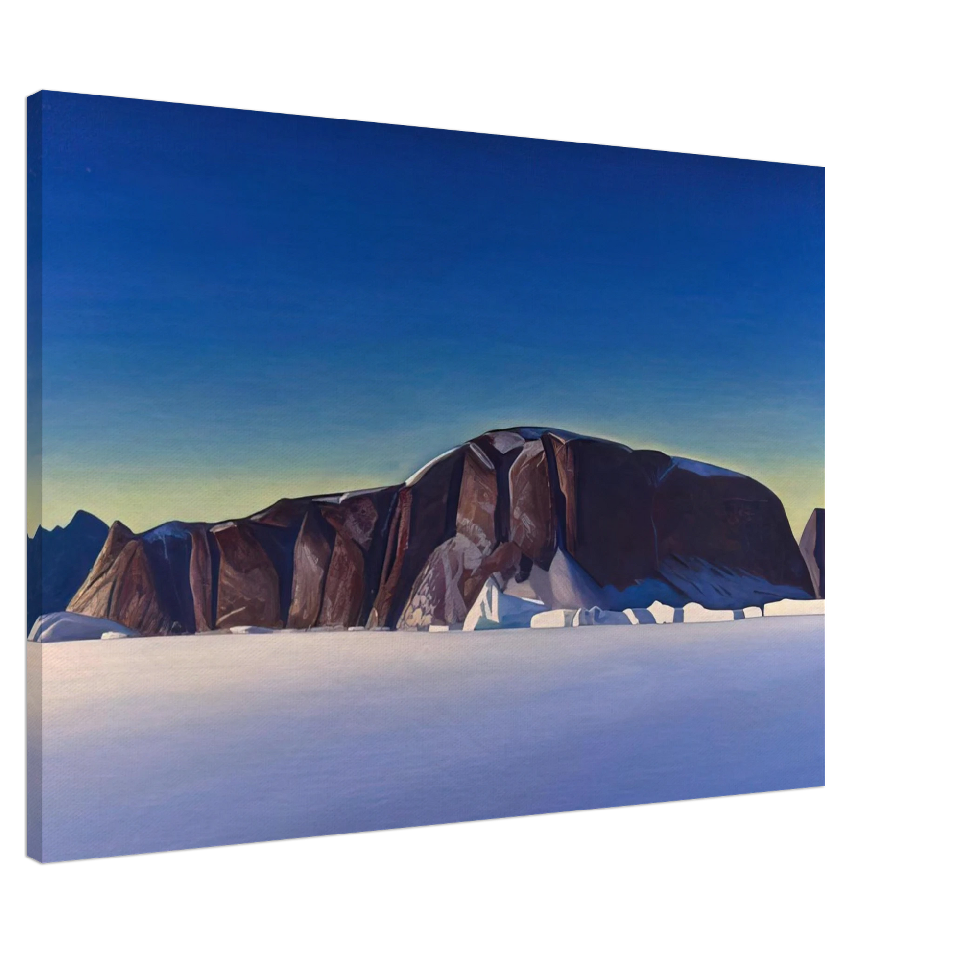 Rockwell Kent - Greenland Coast Canvas - Default Title-canvas