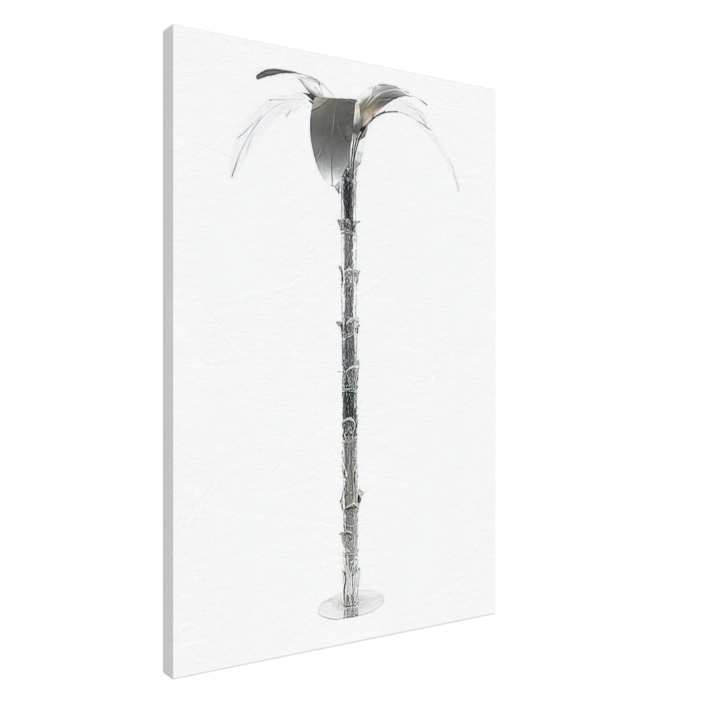 Mario Schifano - Per Costruzione di Oasi - 1980 Canvas - 20x30 cm / 8x12 inches-canvas