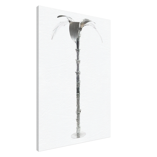 Mario Schifano - Per Costruzione di Oasi - 1980 Canvas - 20x30 cm / 8x12 inches-canvas