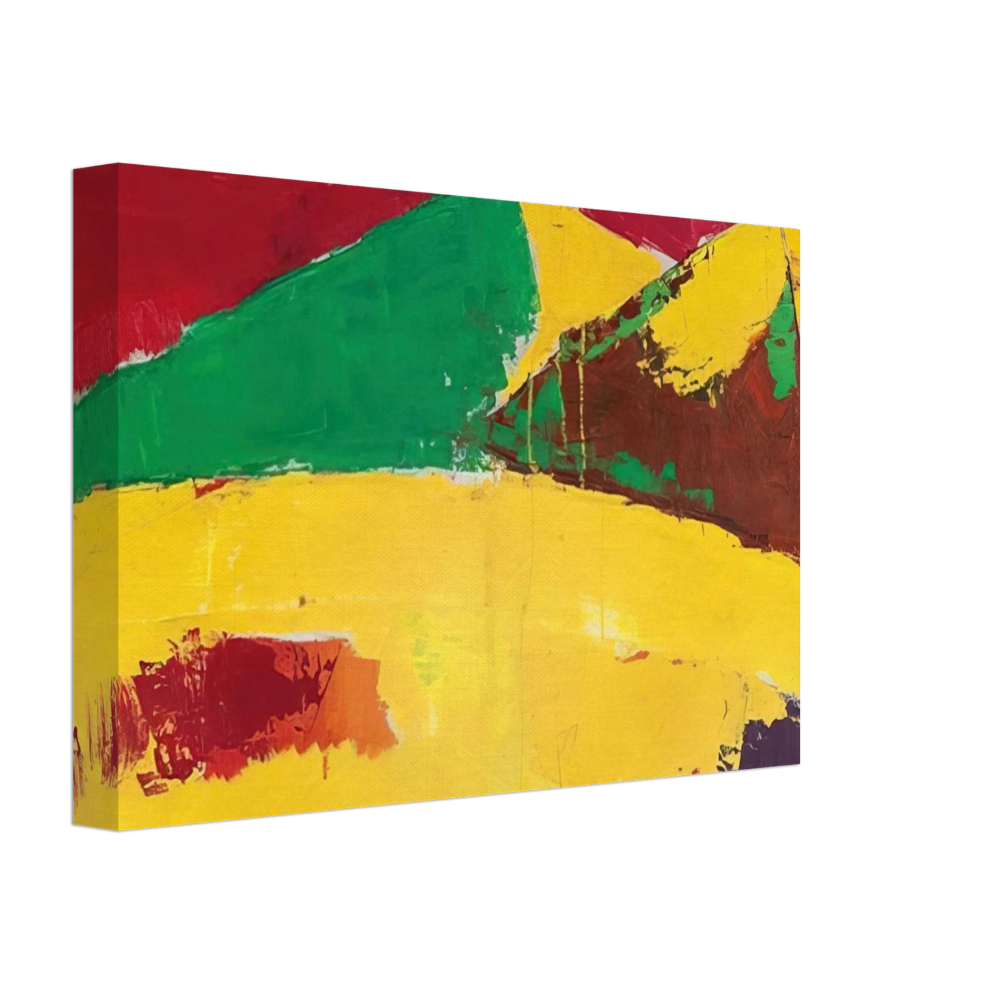 Nicolas de Stael - Sicile Agrigente - 1953 Canvas - 40x60 cm / 16x24 inches-canvas