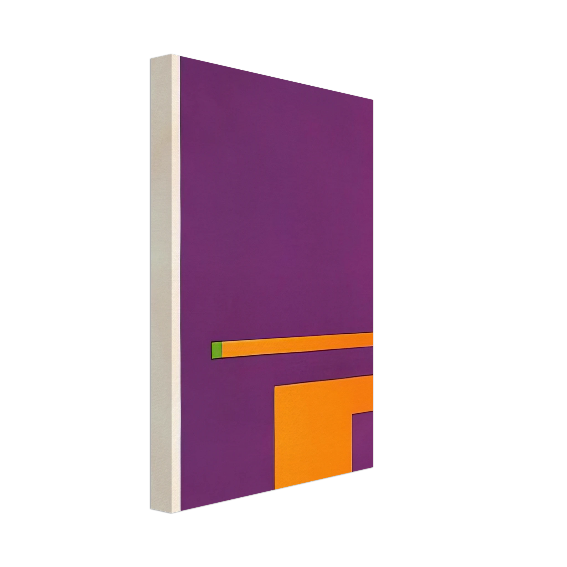 Bruno Munari - Untitled - 1957 Canvas - 70x100 cm / 28x40 inches-canvas