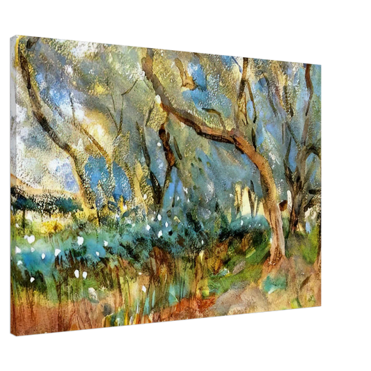 John Singer Sargent - Landscape Canvas - 20x30 cm / 8x12 inches-canvas