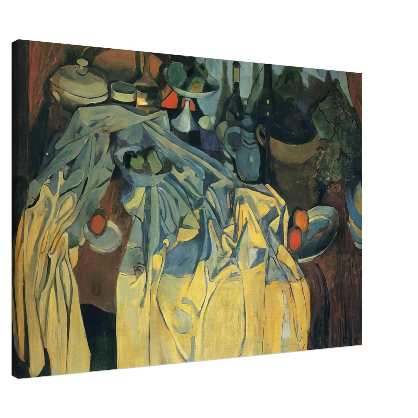 Andre Derain - STILL LIFE ON THE TABLE 1904 Canvas - 20x30 cm / 8x12 inches-canvas