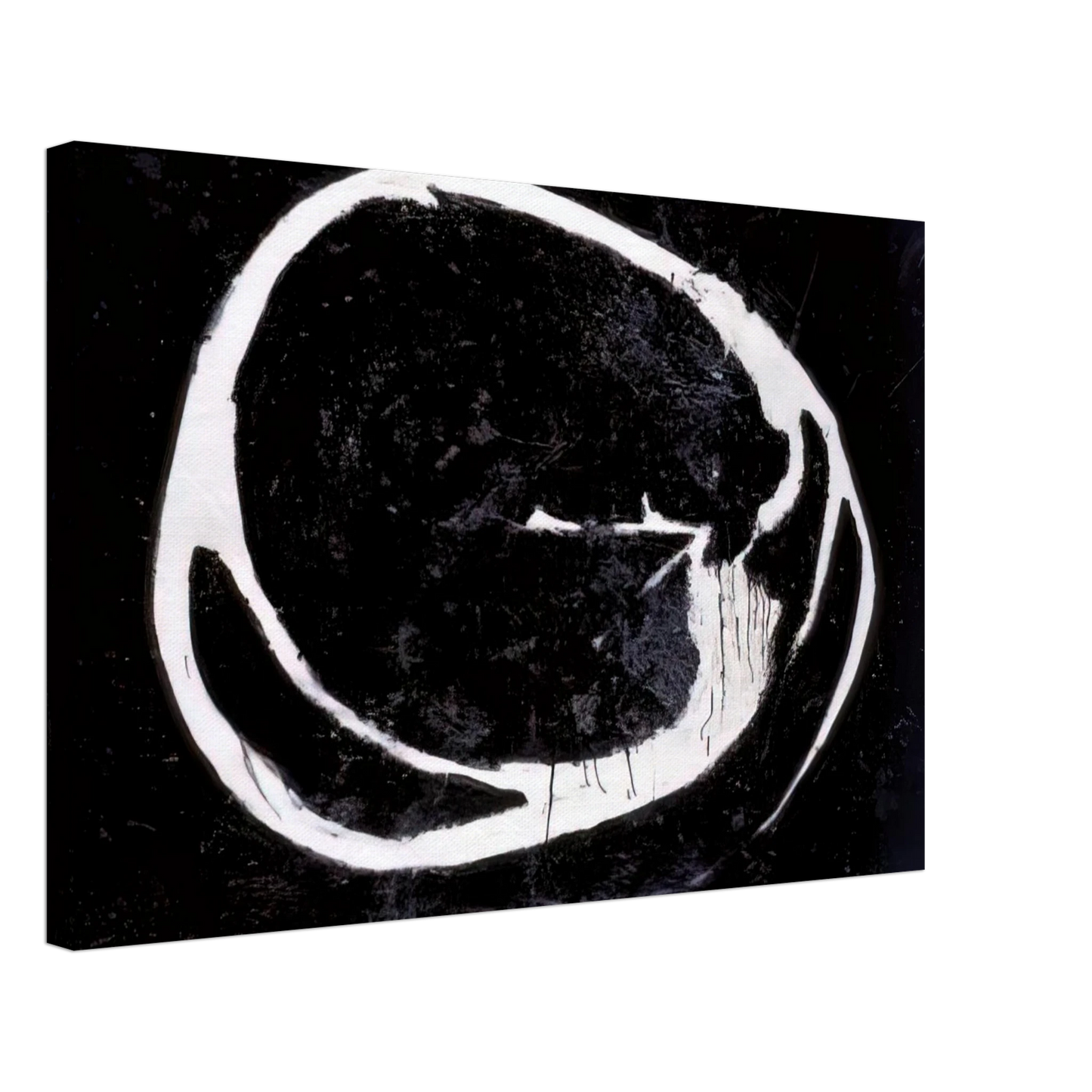 Jiro Yoshihara - Untitled - 1962 Canvas - 70x100 cm / 28x40 inches-canvas