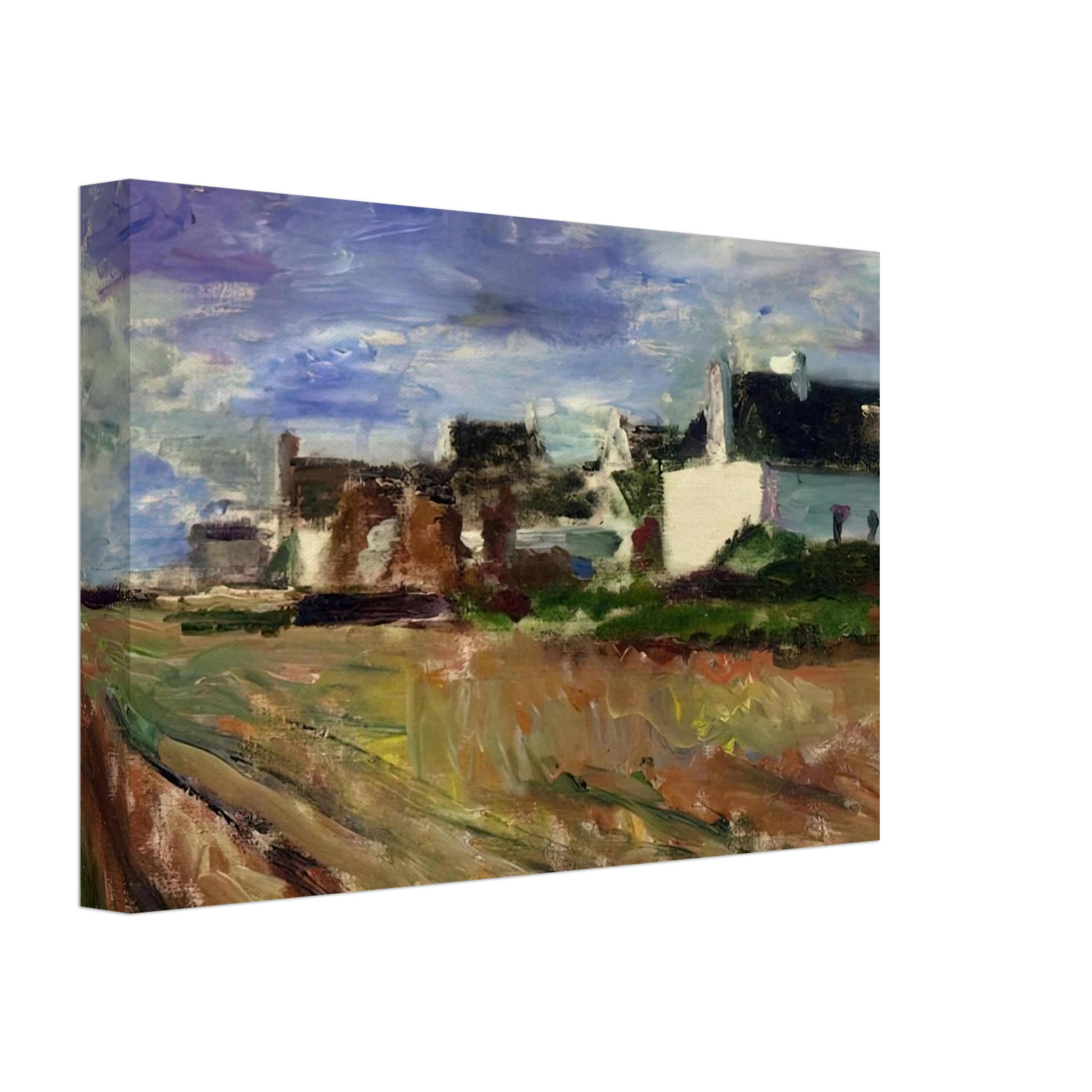 Henri Matisse - FARMS IN BRITTANY BELLE ILE 1897 Canvas - 70x100 cm / 28x40 inches-canvas